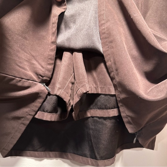 Patagonia W's Duway Skirt #58612 Size 10 EUC Water Repellent Skort Pocket Brown - Picture 4 of 9